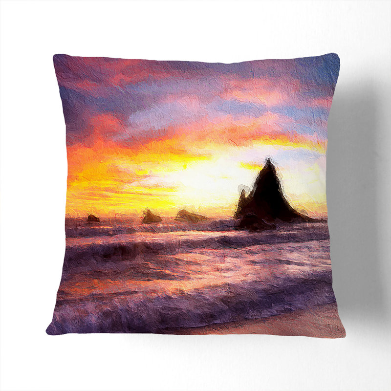 Square Cushion, 55cm H x 55cm W x 20cm D