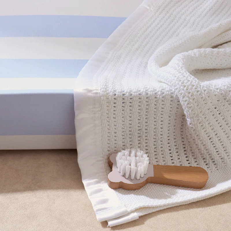 Anti-Roll Changing Mat - Hamptons, Blue