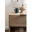 Table d'appoint avec rangement en bois de manguier Mezzeta