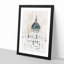 Parliament Building in Budapest - Picture Frame Painting Print-56859322-56859326