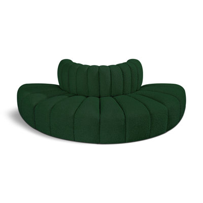 Iyleena Upholstered Curved Sectional Reversible