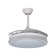 Milly 42 Inch Modern Retractable Ceiling Fan with Lights Remote Control