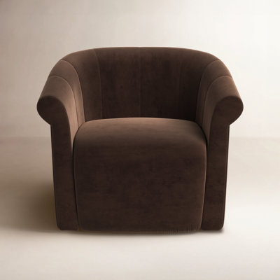 Swivel Barrel Chair