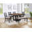 Damain Polyester Upholstered Bench