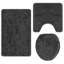 Microfiber Small Bath Mat Rectangular Contemporary-2057834652