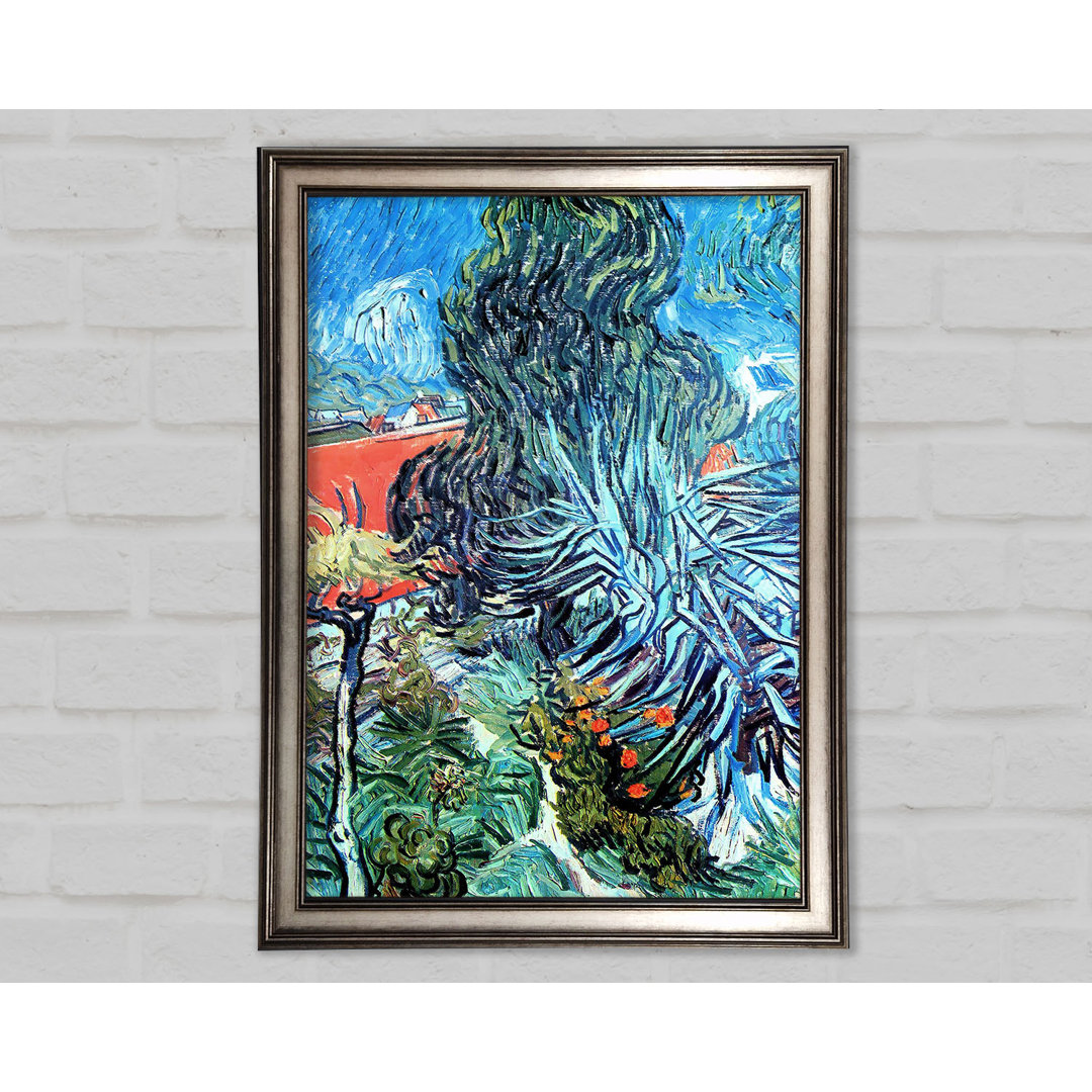 Gerahmtes Leinwandbild Van Gogh the Garden of Dr. Gachet