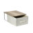Artisan Stacking Storage Boxes with Laminate Top, Coastal Oak-203154990