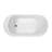 MTI Solutions 60" Freestanding Soaking Bathtub-126708838