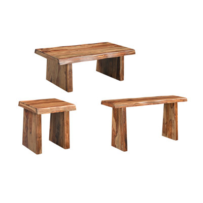 Ensemble de tables basses 3 pièces Chaliyah