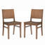 Chaise d'appoint en bois massif Arieli-1290061908