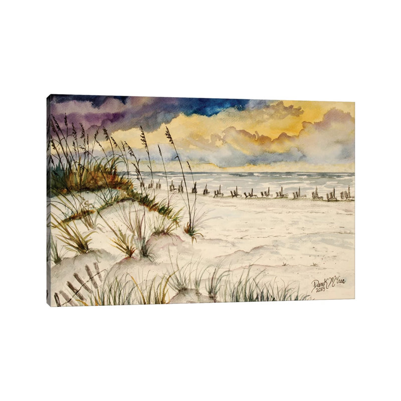 Destin Beach, Florida by Derek McCrea - Wrapped Canvas Print, 20.32 cm H x 30.48 cm W