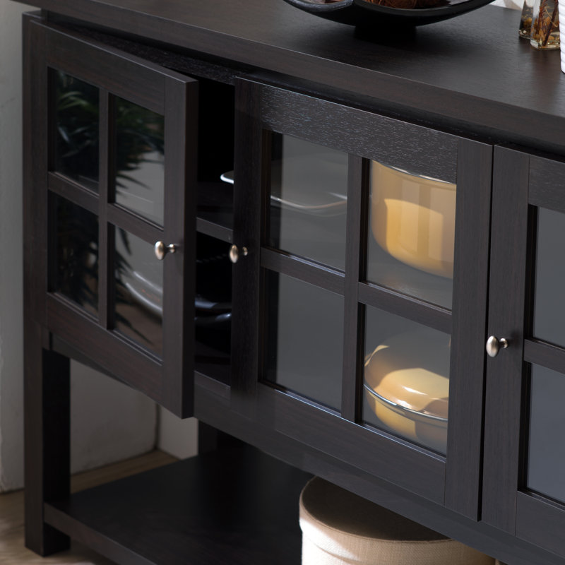Mancha 380.64cm Sideboard, Black