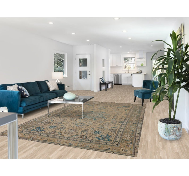 Tapis traditionnel délavé 7 x 10