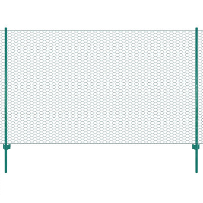Cima 121.9962cm H x 0.1778cm W Green Metal Fence Panels