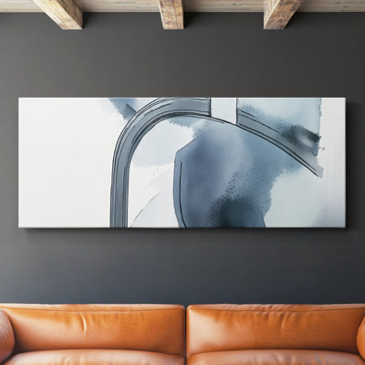 Toile tendue avec châssis abstrait 8 # LVII-Abstract