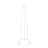 Opalo White Metal Large Free Standing Adjustable Display Stand Scroll Easel with Chain Support-55848241