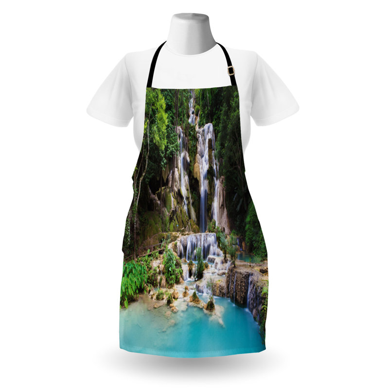 No Pattern Bib Apron