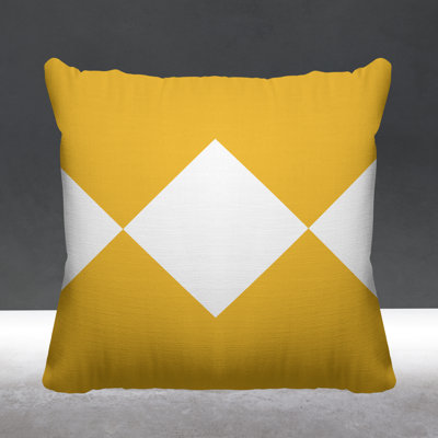 Alexis Geometric Outdoor Reversible Throw Pillow