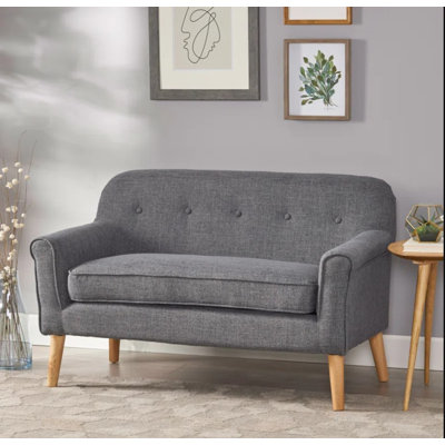 Maslynn Upholstered 49.75'' Reception Loveseat