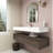 Alysa Wall-Mounted Single Bathroom Vanity Set-71095506
