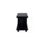 Table d'appoint Canyon 18 po, aucun assemblage requis, finition clou de girofle, chêne massif et placages, l P 24 po H, table de rangement rustique 18 po, chaise haute