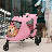 Foldable Pet Stroller for Small & Medium Dogs and Cats 3-Wheel Dog Stroller with 9 Angles Adjustable Handlebar -93312227