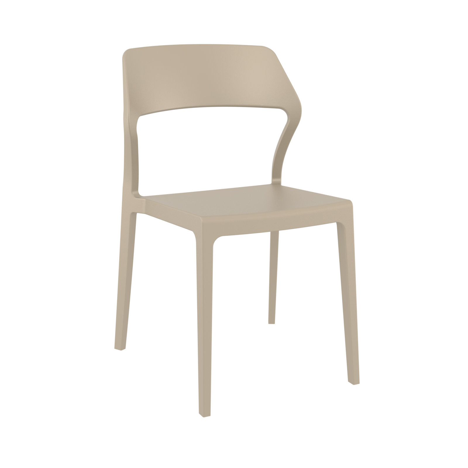 Farrah Square 2 - Person Bistro Set, Taupe