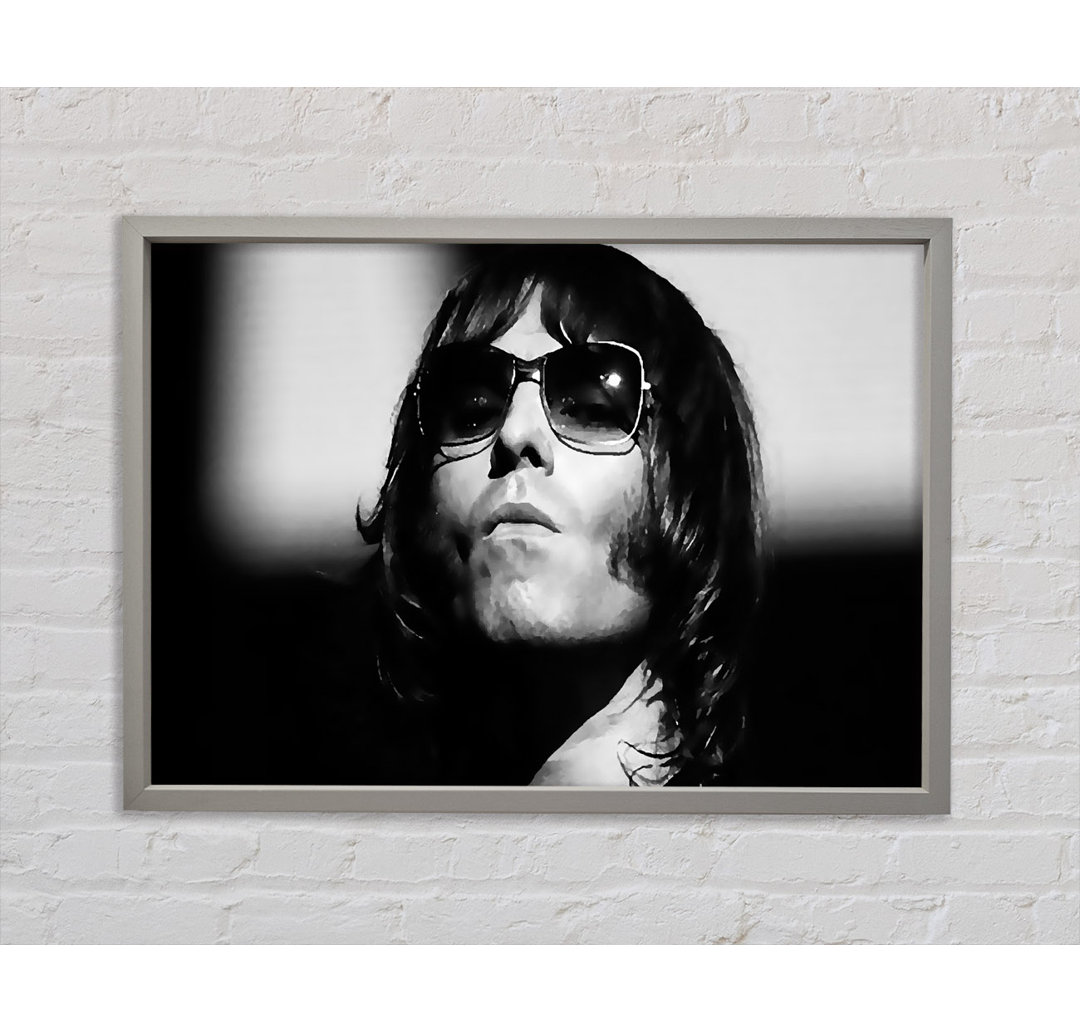 Ian Brown Shades - Einzelner Bilderrahmen Kunstdrucke auf Leinwand