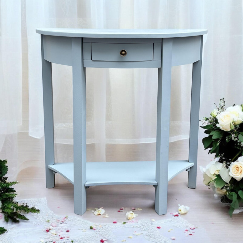 Lintz End Table, Blue
