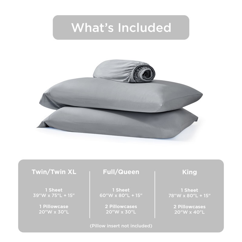 Draps et ensembles de draps de qualité supérieure, mélange de nylon gris, confort toutes saisons