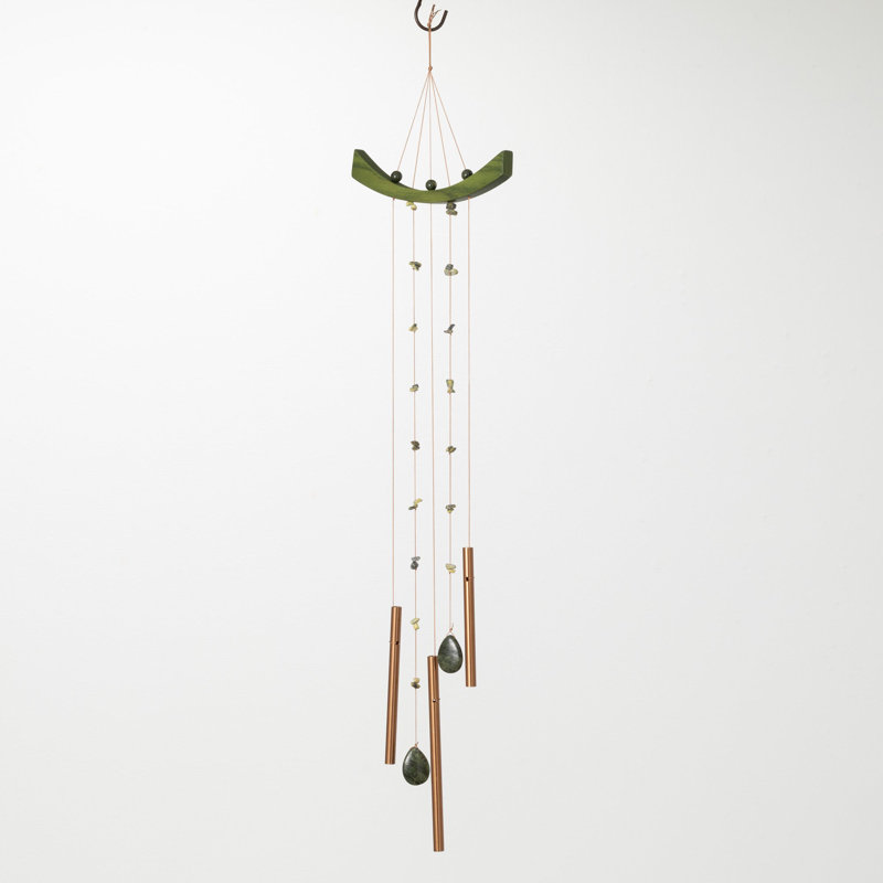 Carillon Chi Energy - petit, jade, Vert/doré