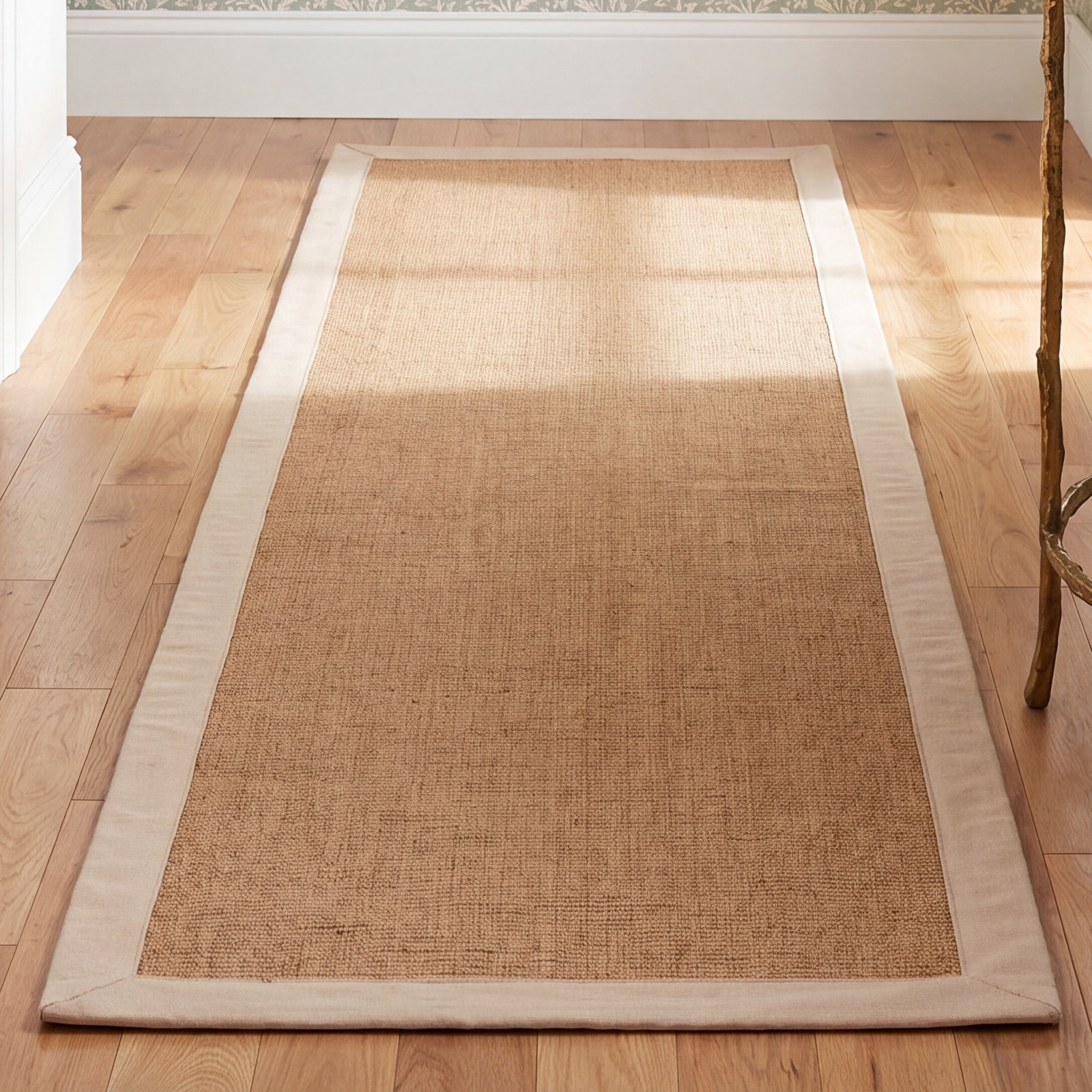 Flatweave Jute Rug, Runner 2'3" x 8'