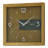QXA845BLH Wall Clock, Brown-227571113