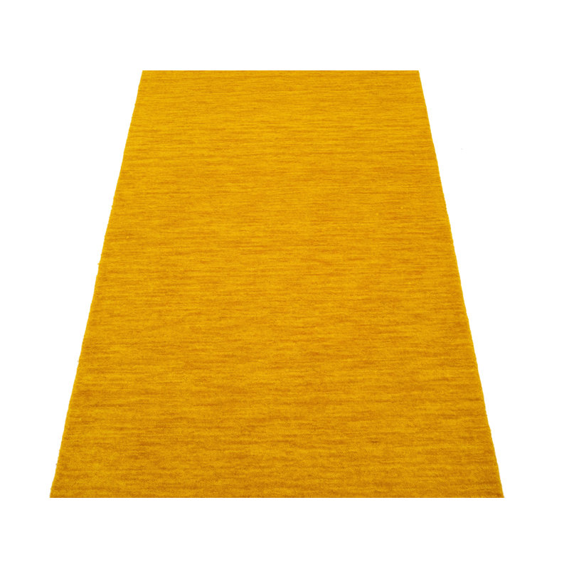 Vizzapu Hand Loomed Gabbeh Rug, 100% Wool, Solid Color, Fade & Stain Resistant, Durable, All Sizes, India-Made.