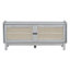 Banc de rangement en rotin avec rangement Boho-1227465853