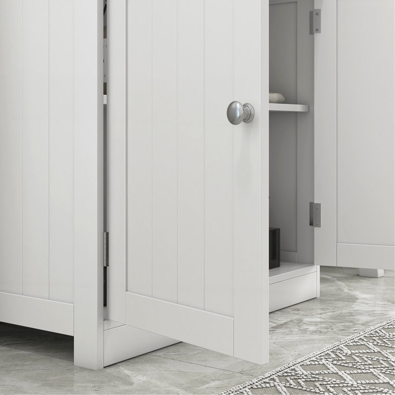 Meuble-lavabo sur pied 24 po - Blanc