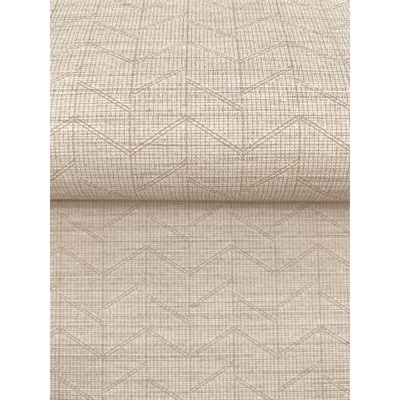 Magnitude Chevron Wallpaper, Beige