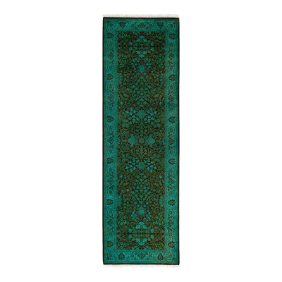 Fine Vibrance One-of-a-Kind 2' 7" x 8' 7" Hand Knotted Area Rug