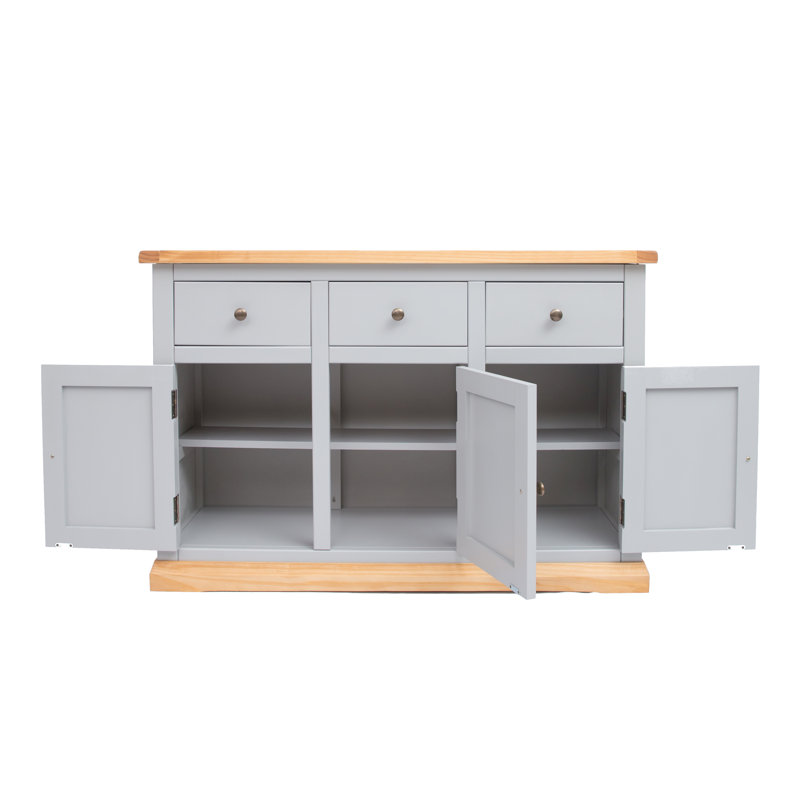 Starr 120cm Sideboard, Grey/Brown/Bronze
