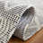 Edgartown Southwestern Flatweave Wool/Cotton Area Rug in White/Light Gray-1421883850