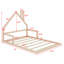 Lit de plancher avec tête de lit en forme de maison-29260865