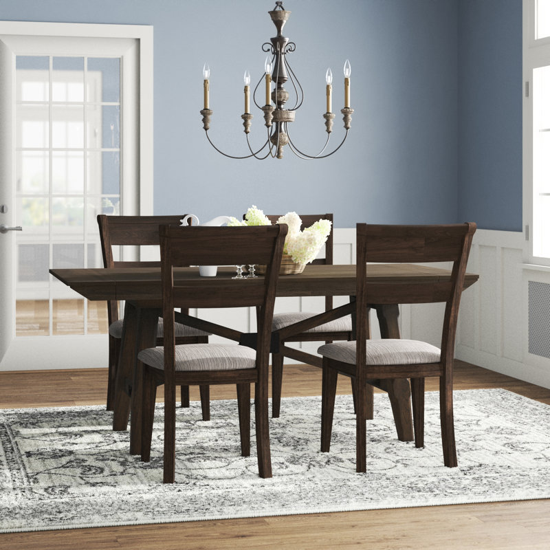 Reber 4-Person Trestle Dining Set | Stylish & Durable