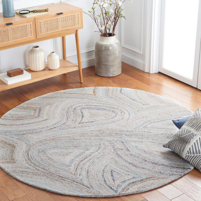 Abstract Hand Tufted Performance Abstract Rug