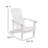 Commercial All-Weather Poly Resin Wood Adirondack Chair-5893394