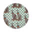 Sous-verres ronds en cuir Regal-119015331