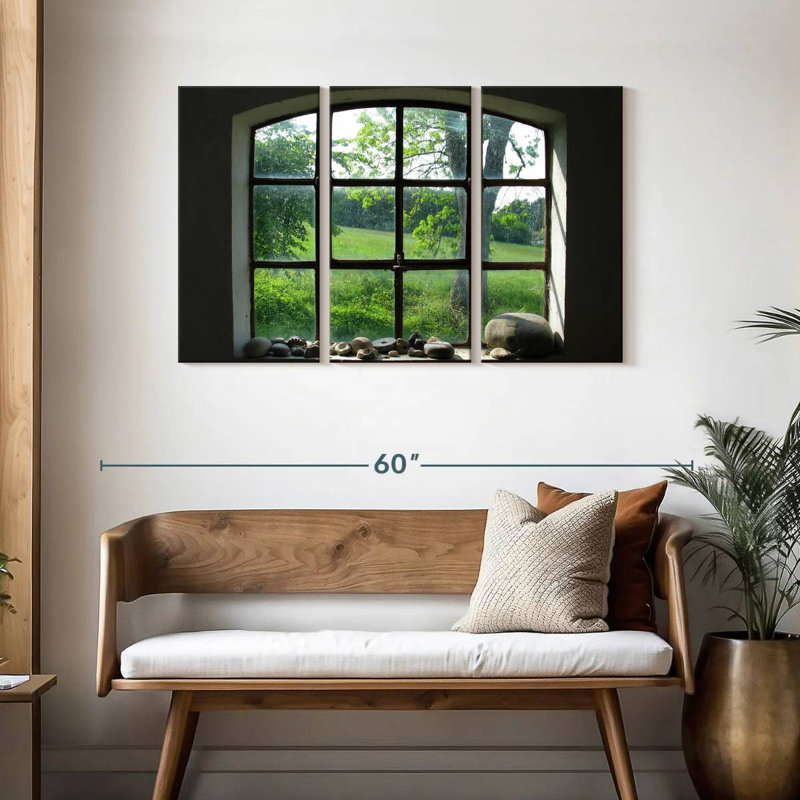 Lilie Old Stable Window, 28" H x 45" W