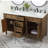 Rivers 60'' Double Bathroom Vanity with Marble Top-339834309