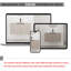 Meuble-lavabo mural 36 po avec lavabo en résine-549776433