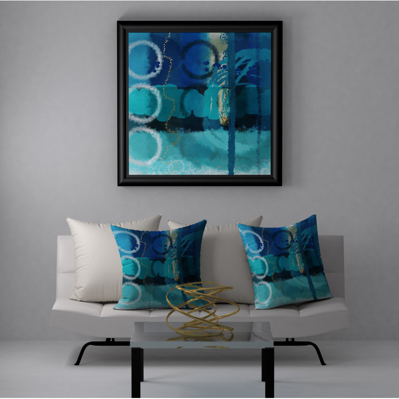 Housse de coussin décorative carrée à ravir Munchy, 18 po x 18 po