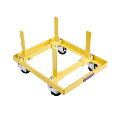 Engine Stand 750 LBS Adjustable Motor Hoist Dolly with 4-Caster Heavy-Duty Steel